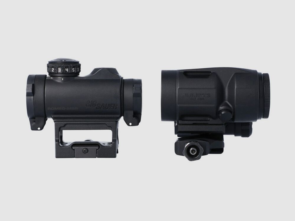 SIG SAUER	 Romeo MSR 1x20 red dot + Juliet3-Micro 3x22 Magnifier