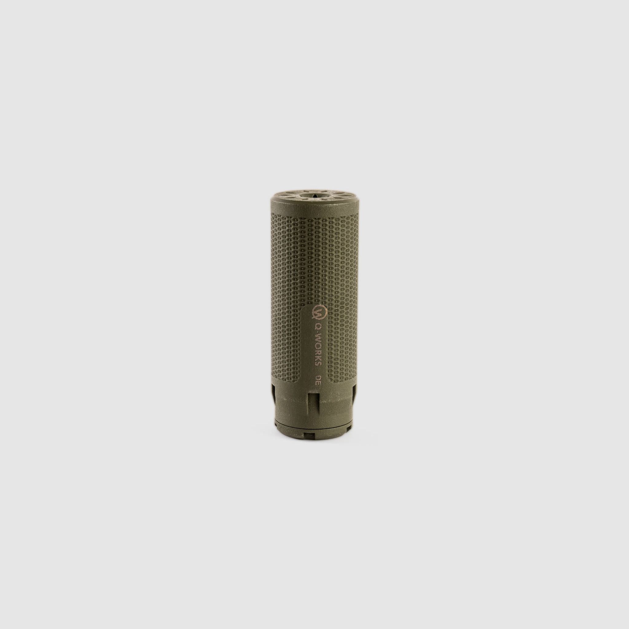 Q-WORKS Hunt Compact geluiddemper – OD Groen, afbeelding 3 van 3