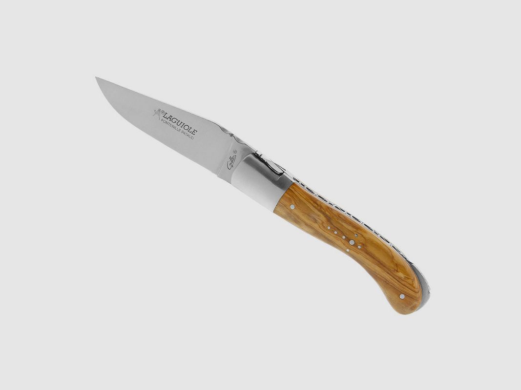 LAGUIOLE GILLES SPORT OLIVIER 13CM INOX MAT