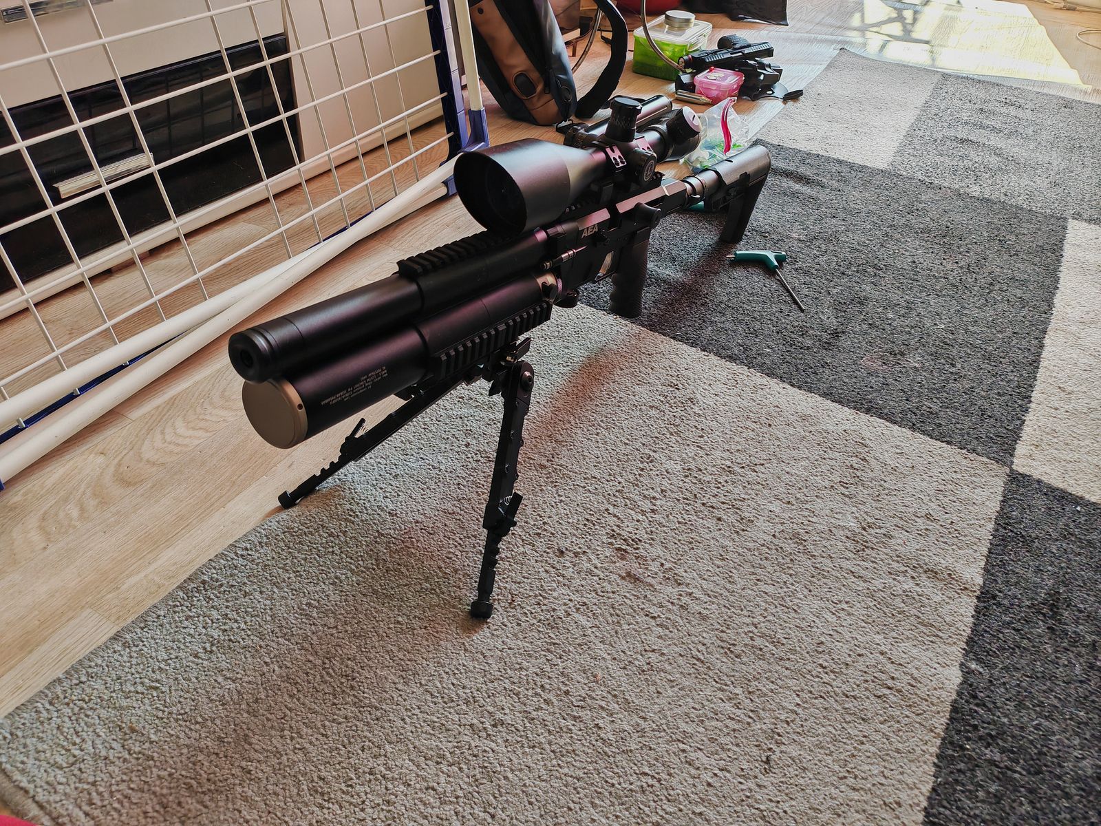 AEA HP MAX MK2 plus Zubehör und Munition