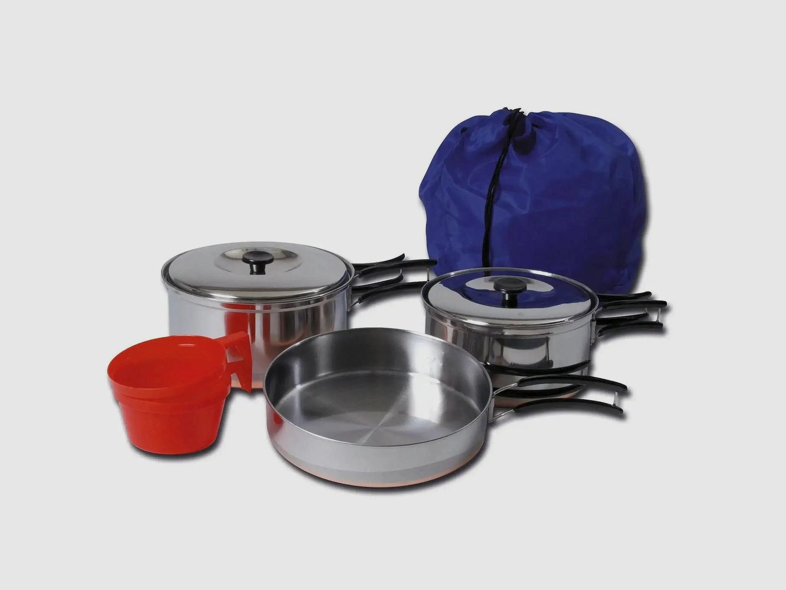 Set de cuisine Mil-Tec en acier inoxydable pour 2 personnes