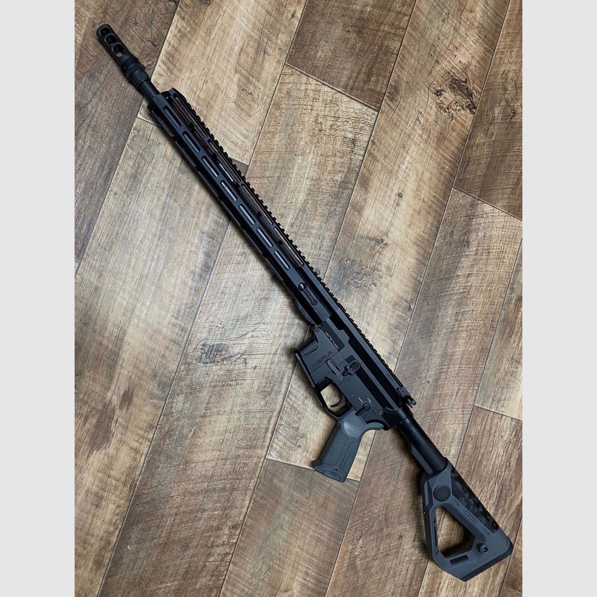 Hera Arms THE 15TH AR 15 .223rem Black-Tactical Grey available for immediate delivery