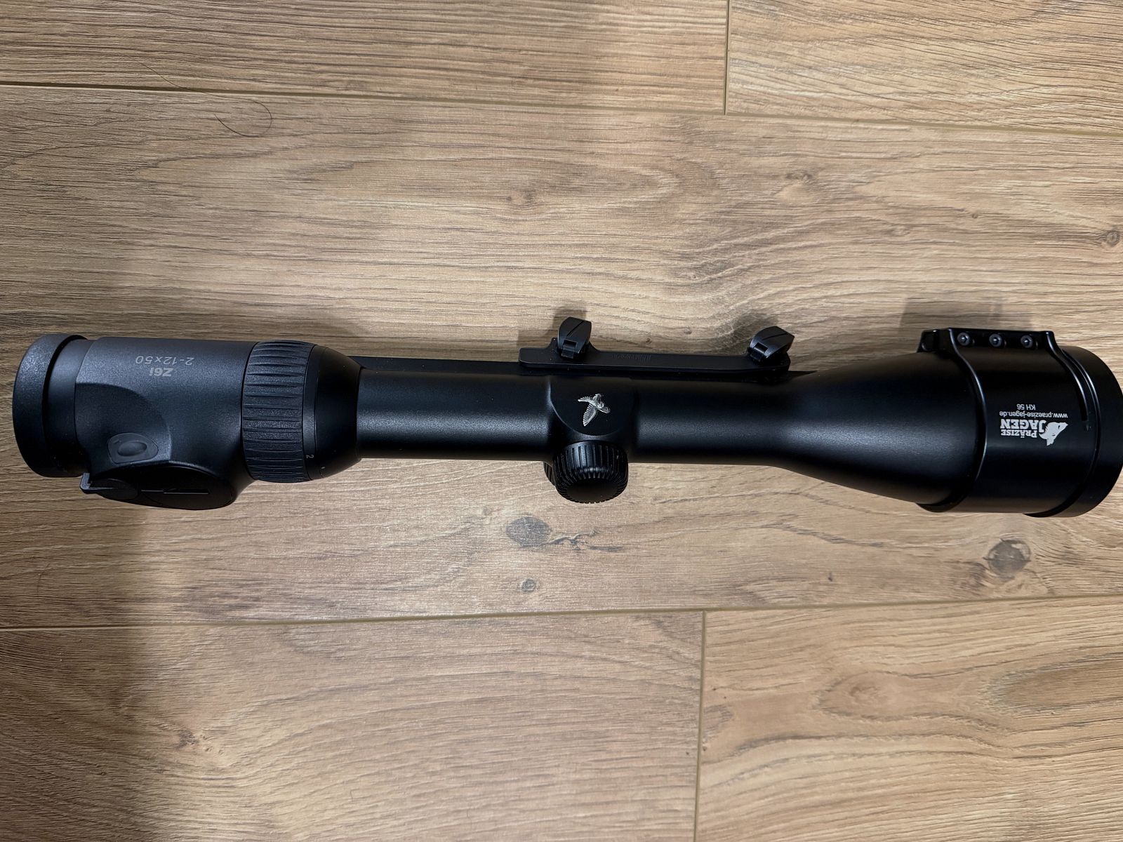 Viseur Swarovski Z6i 2ème génération 2-12x50 SR réticule lumineux 4A-I rail comme neuf