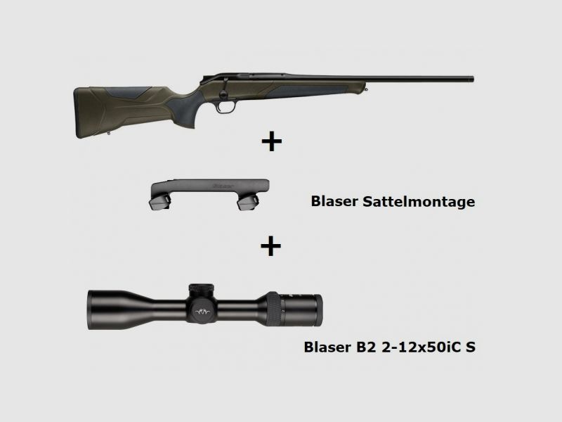 Blaser R8 Professional 2.0 (olive foncé) + ... / Pack complet, image 1 sur 4