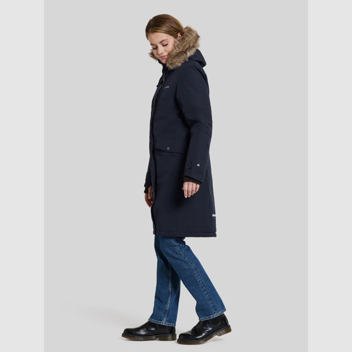 DIDRIKSONS Erika Damen Parka 3 Dark Night Blue