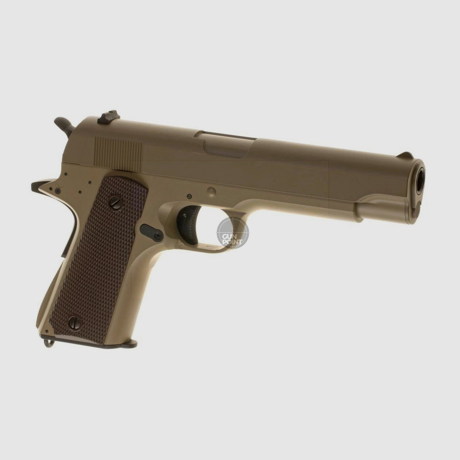 Softair - Pistole - Cyma CM123 AEP-Tan - ab 14, unter 0,5 Joule