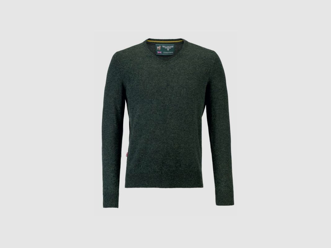 Wellington H-Sweater Jack Merino Wool with Patches Tweed, image 2 of 4