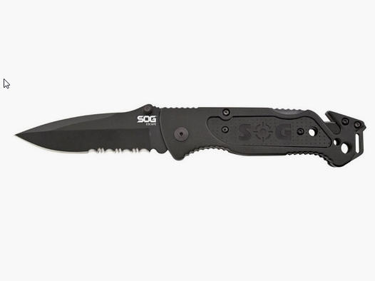 SOG Escape Multifunktions-Taschenmesser Schwarz