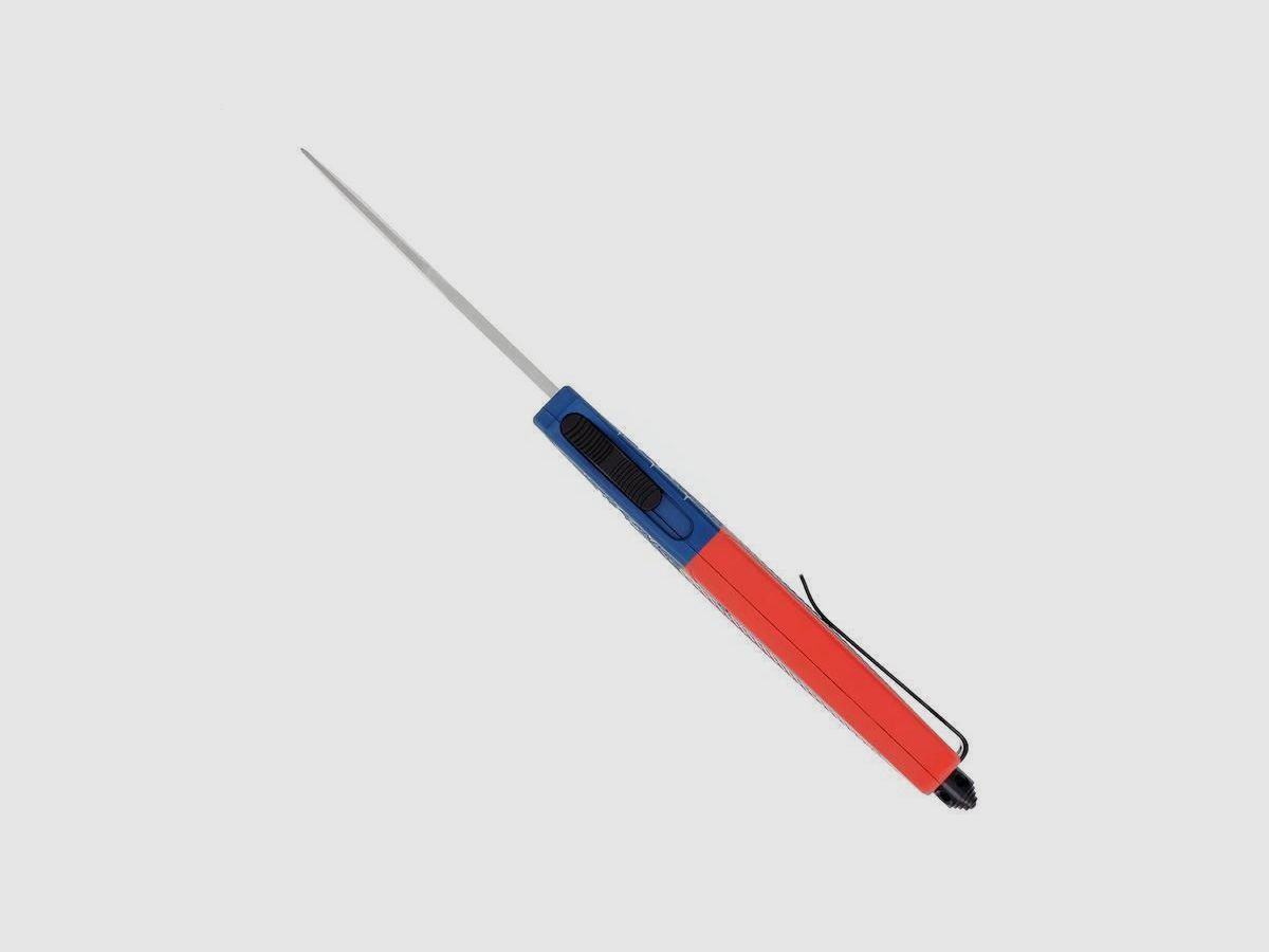 CobraTec Medium CTK-1 American Flag Drop Serrated Automatic Knife OTF, Bild 4 von 8