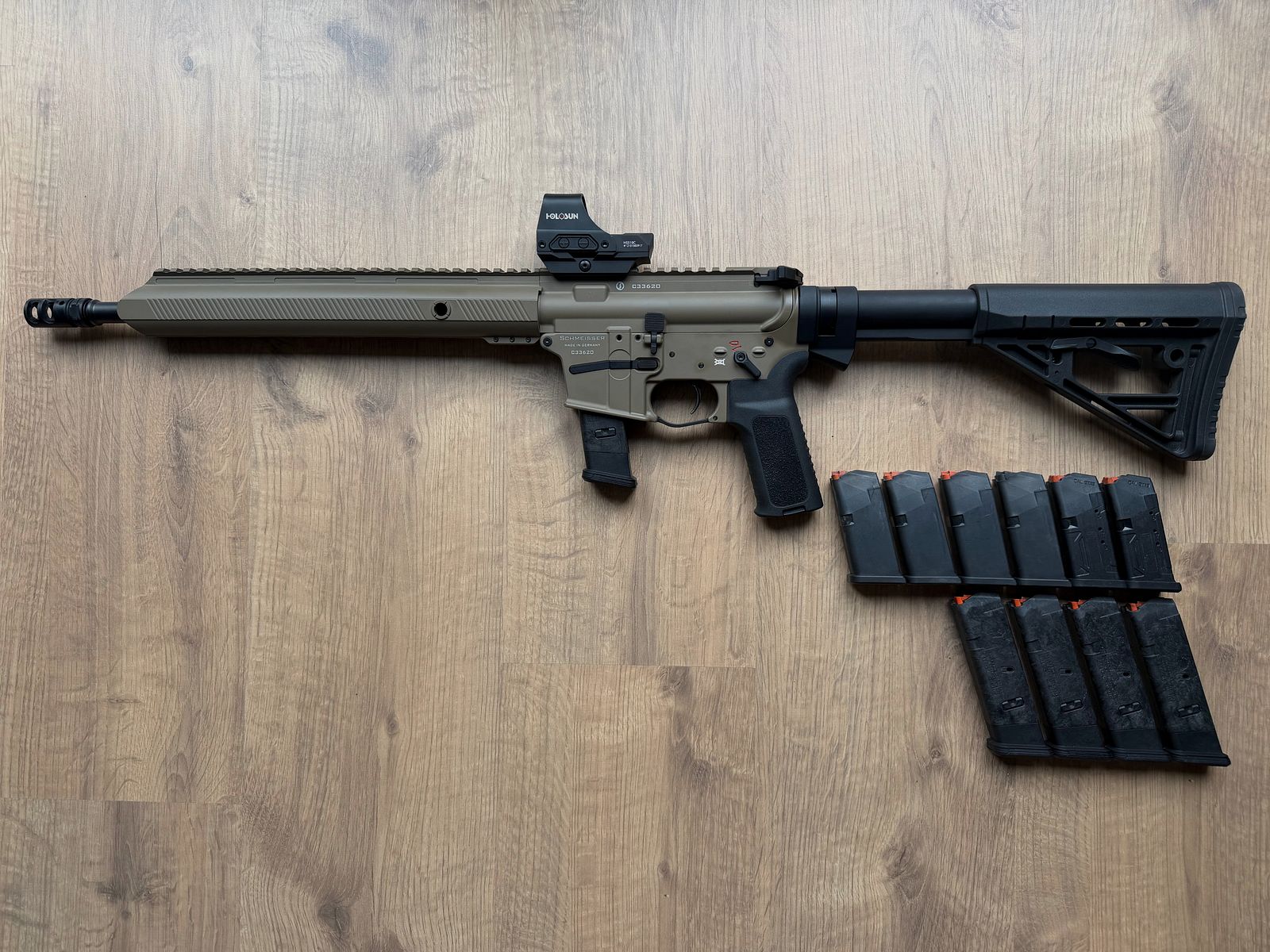 Schmeisser AR 15 - 9 // FDE // 14,5"