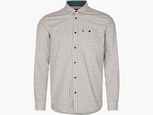 Seeland Oxford shooting shirt grape leaf/terracotta check