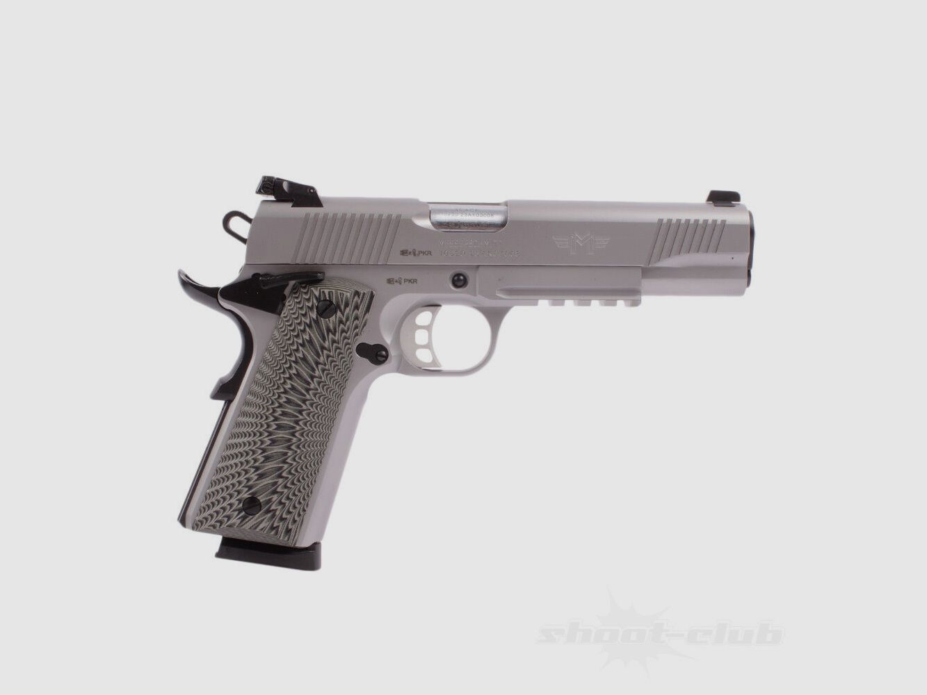 Messerschmitt ME 1911 Pistole Silber