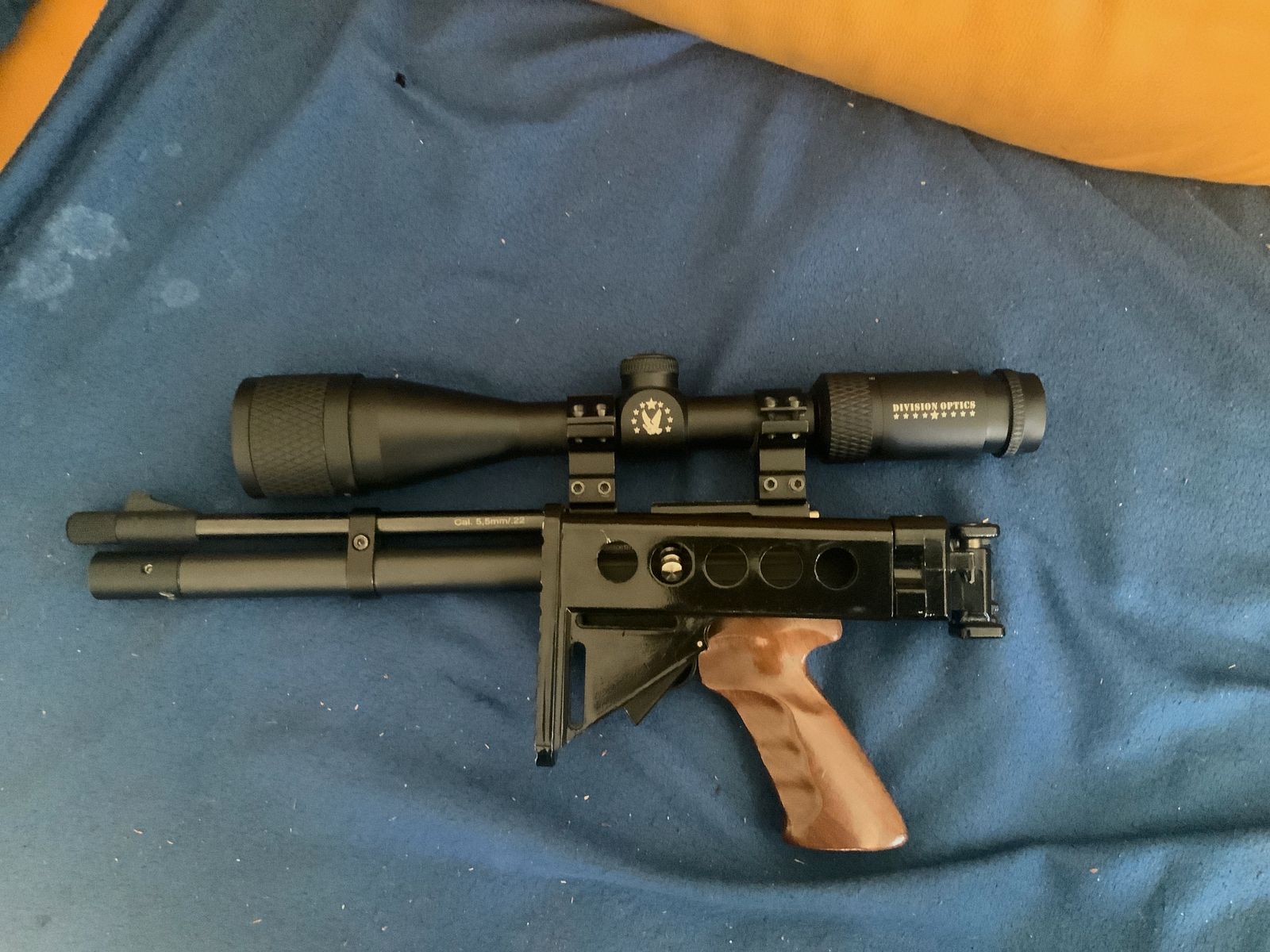 DIANA Bandit  , cal. 5,5 mm  Tactical Umbau  !!!