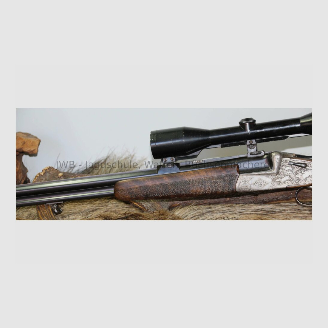 Sodia Bockbüchsflinte mit langen Seitenplatten 16/70;7x57R