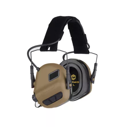 Earmor – protection auditive active M31 Plus, Coyote Brown, image 1 sur 6