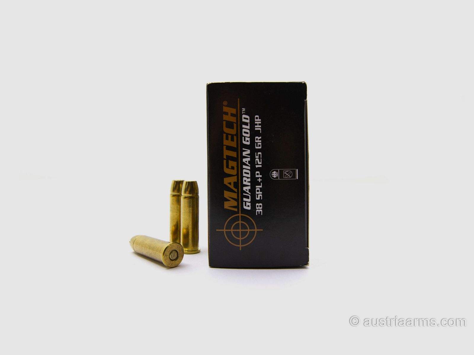 Magtech .38 SPL+P Guardian Gold JHP 125grs – Jacketed Hollow Point, image 2 of 2