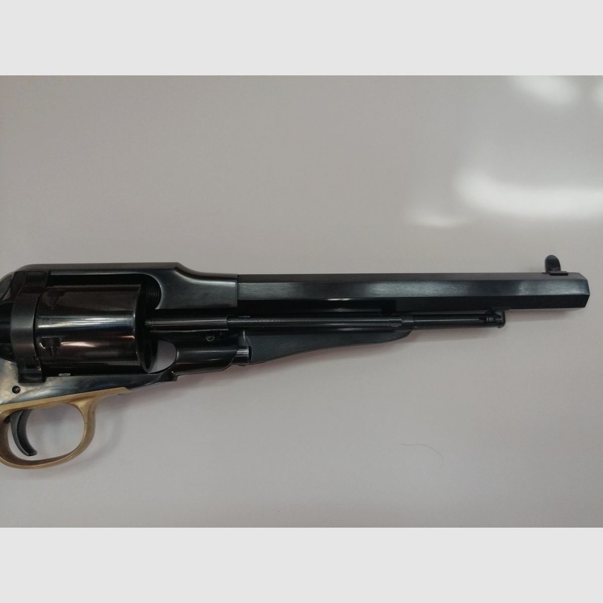 Prachtige Remington 1858 New Improved Army in .45 LC – Loop 8 inch – Nieuw, afbeelding 7 van 7