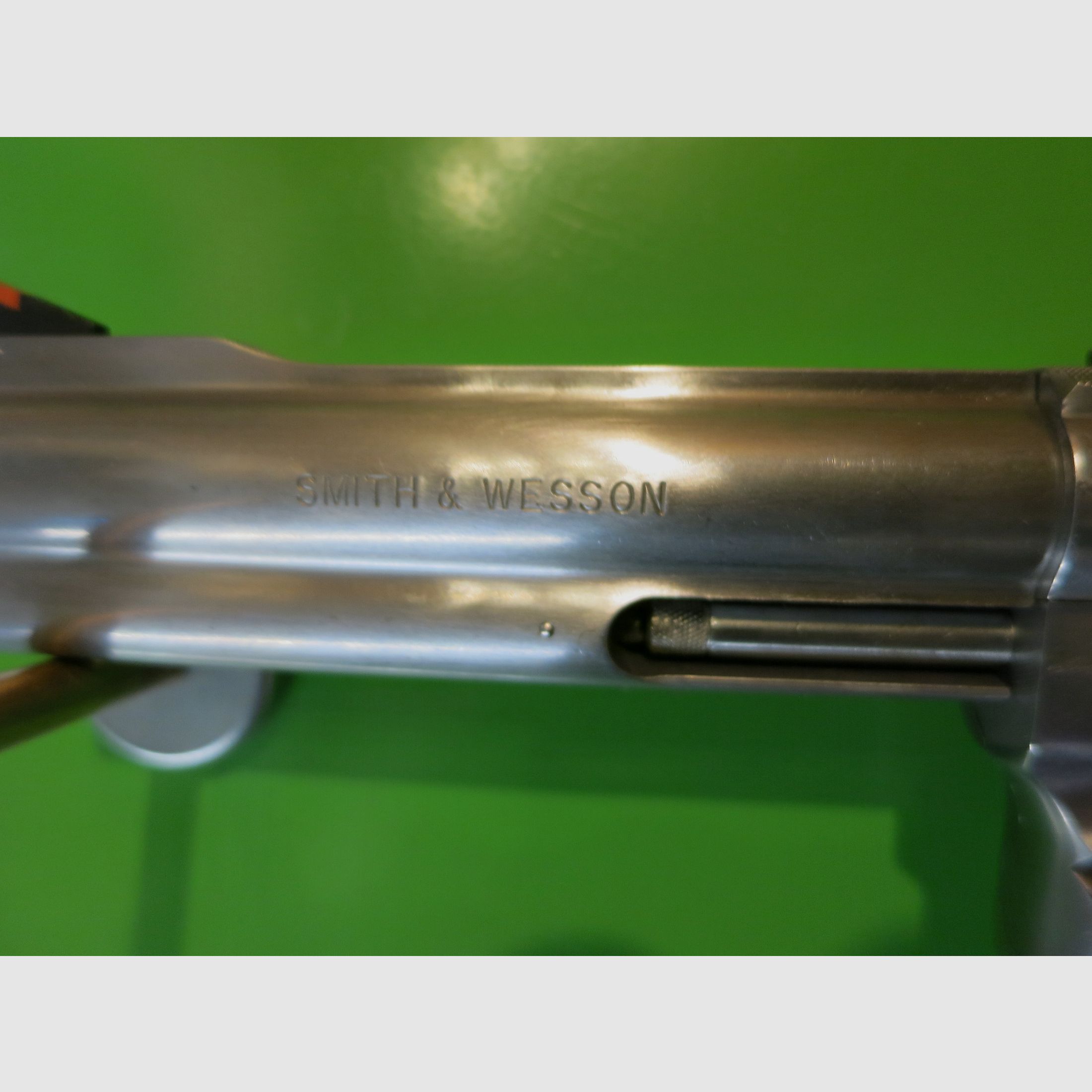 Smith&Wesson Mod. 627-0, WISCHO Target-Champion, .357 Magnum, 5,5" Lauf, stainless   #64-