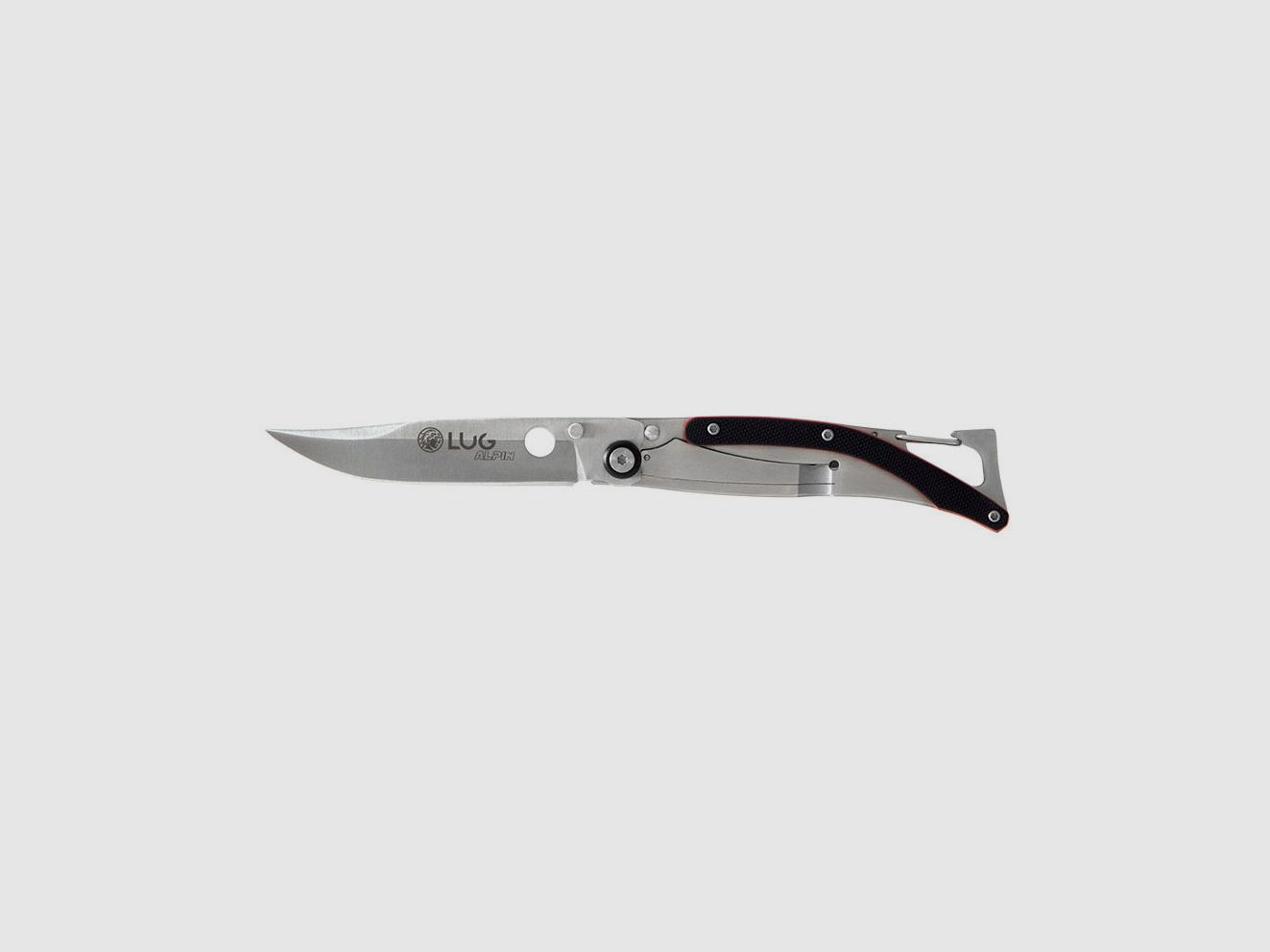 Lug SP1S Messer Schwarz/Rot 8 cm, Bild 3 von 4