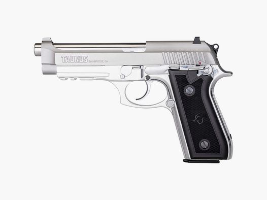 Taurus PT 92 SS17 Rail, Stainless Steel matt, 17 Schuss Pistole