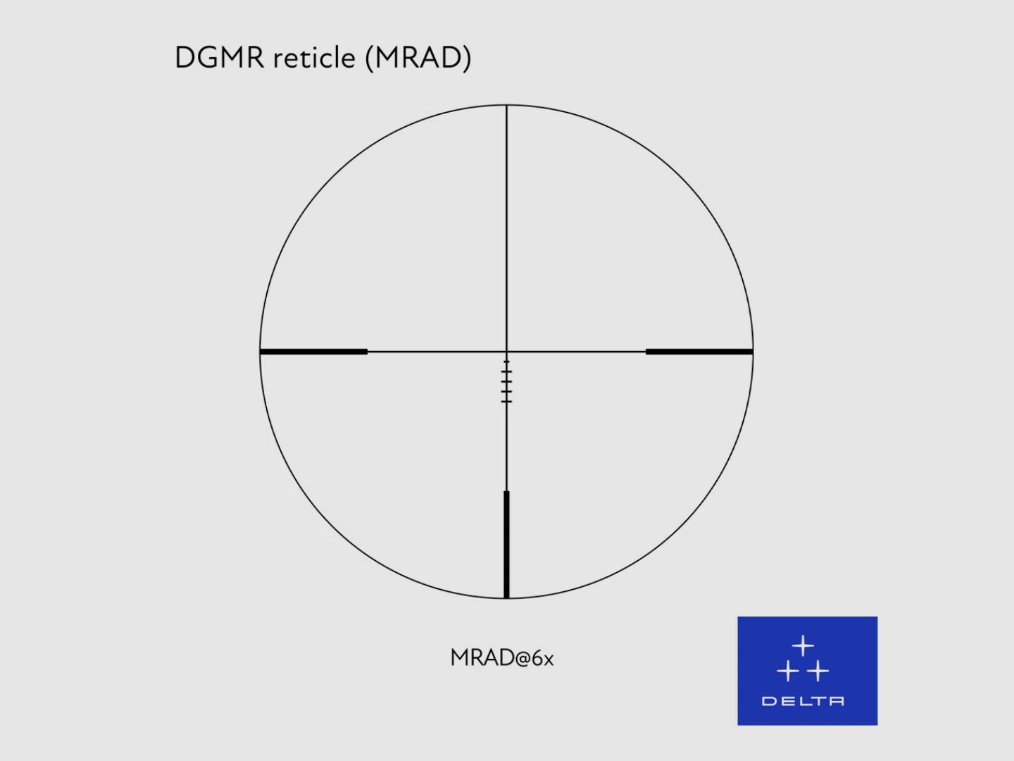 Zielfernrohr Stryker HD 1-6×24 SFP Di-MD Delta Optical, Bild 4 von 5
