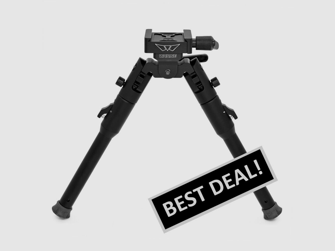 Warne Skyline LITE - Zweibein QD mit ARCA Interface (7912M)