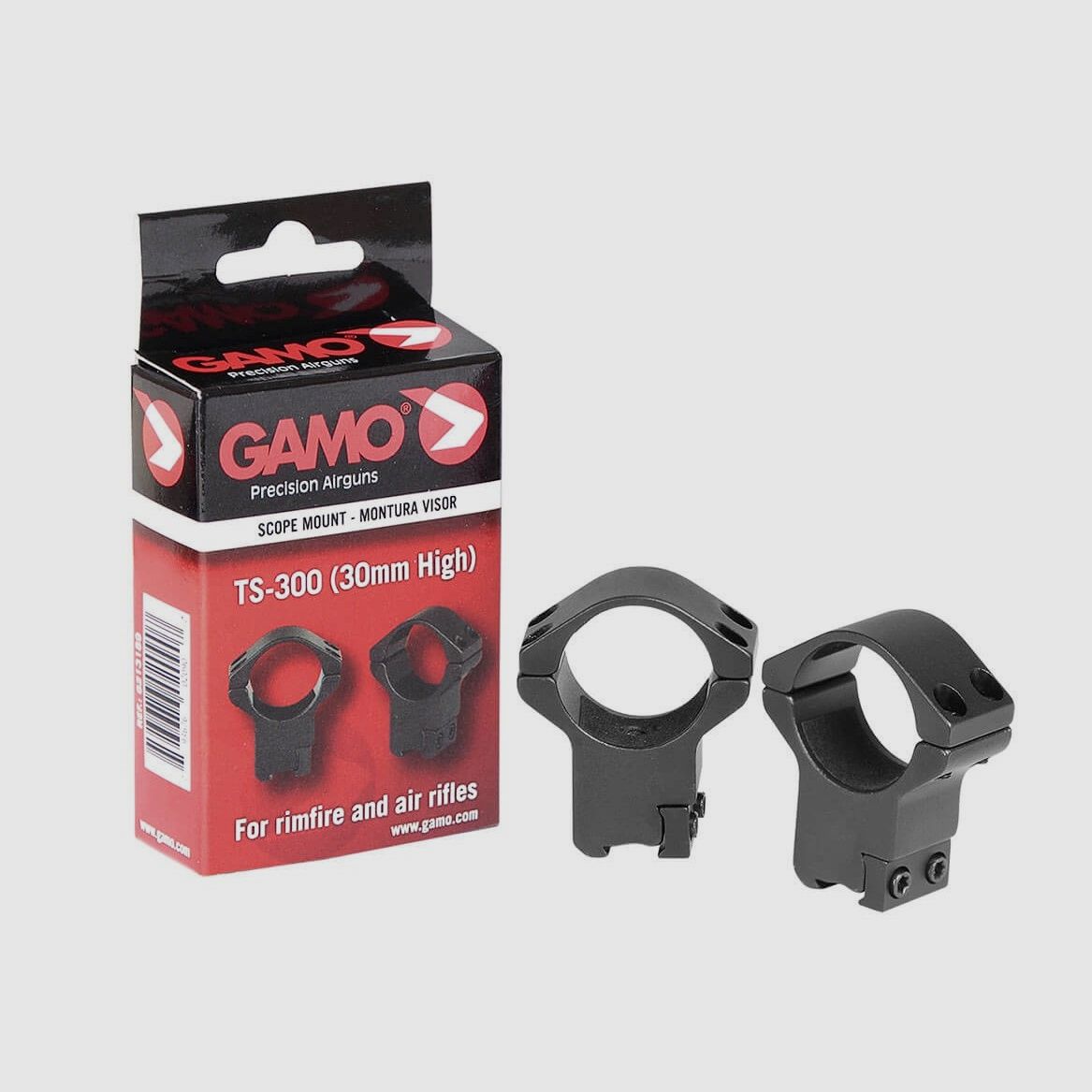 Anillas GAMO TS-300 Rohr 30 Höhe Hoch