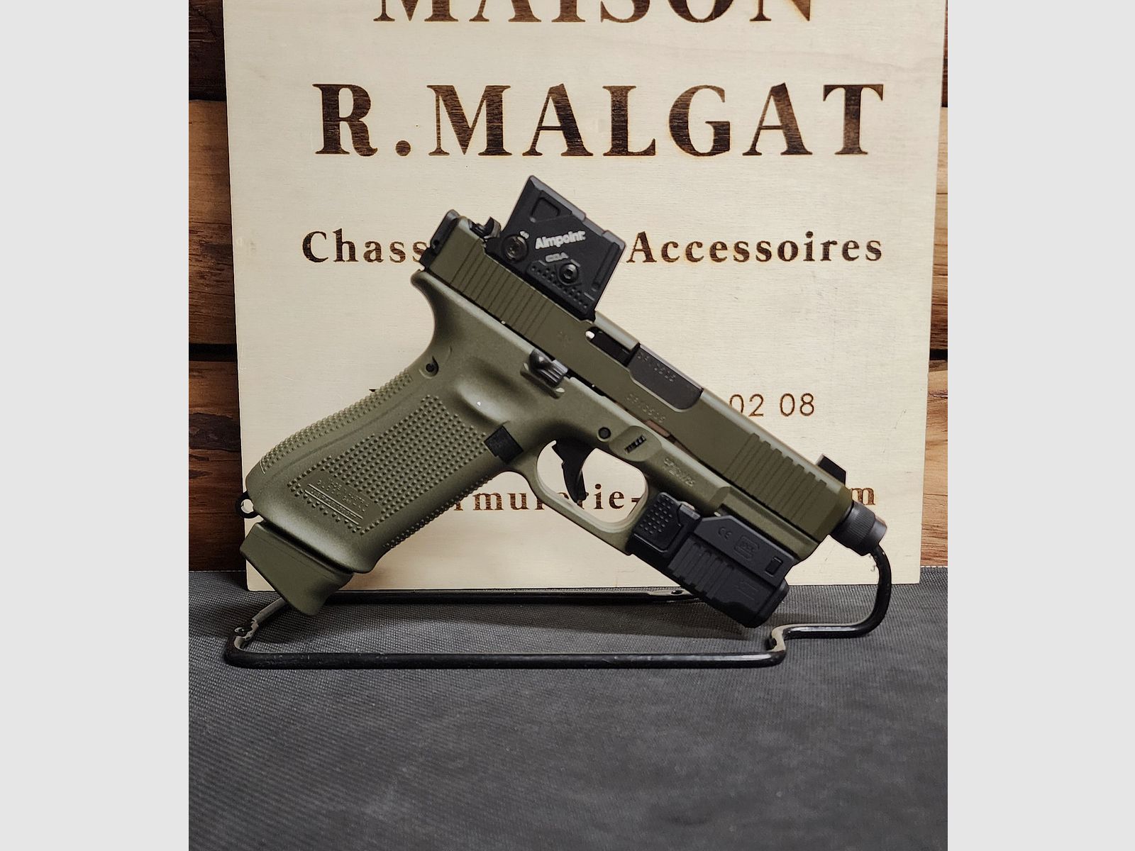 GLOCK 45 Gen5 FS MOS Fileté A-CUT Aimpoint COA GTL II Combo « Edition Hunter ODG » cal.9×19 (auf Bestellung), Bild 9 von 11