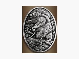 Pistol grip cap bear - large without installation