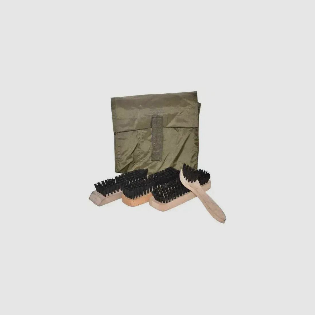 Bundeswehr Original Bundeswehr Original Bundeswehr Original Schuhputzset gebraucht - Oliv