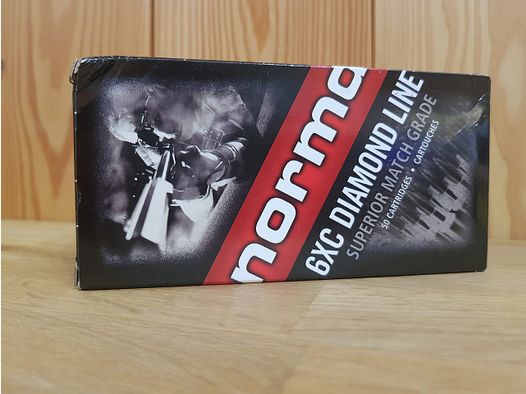 NORMA MUNITION Kal. 6XC DIAMOND LINE 105 GR