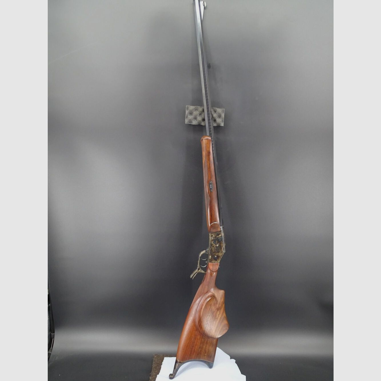 Gerd Adamy Aydt System Scheibenbüchse Kaliber 8,15x46R Bj 1998 Aydt System Achkanntlauf Stechersystem