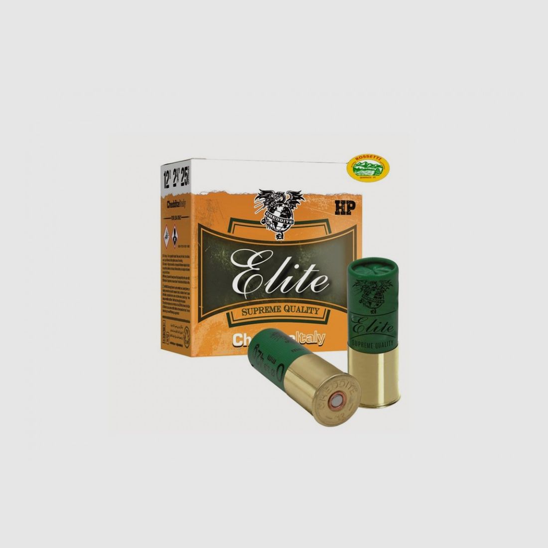 CHEDDITE Patronen ELITE HP semimagnum Kal.12 gr.42 Pb.6 spezielle Taube