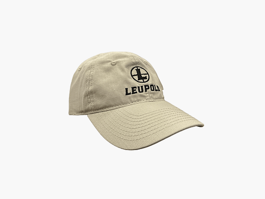 CAPPELLO – LEUPOLD – Beige/Black (REGOLABILE CON VELCRO)