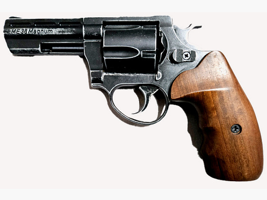 ME 38 Magnum revolver a salve "Antik-Look" (Used-Finish) in calibro 9mm R.K. (PTB 706)