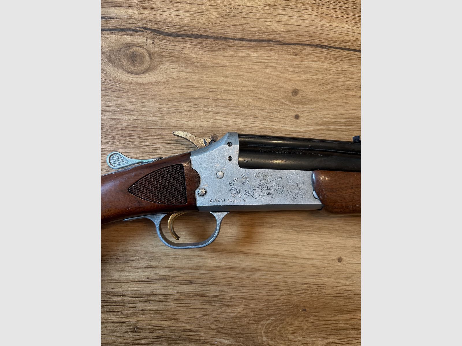 Bockbüchsflinte  22WinMag 20/76 Handgespannt