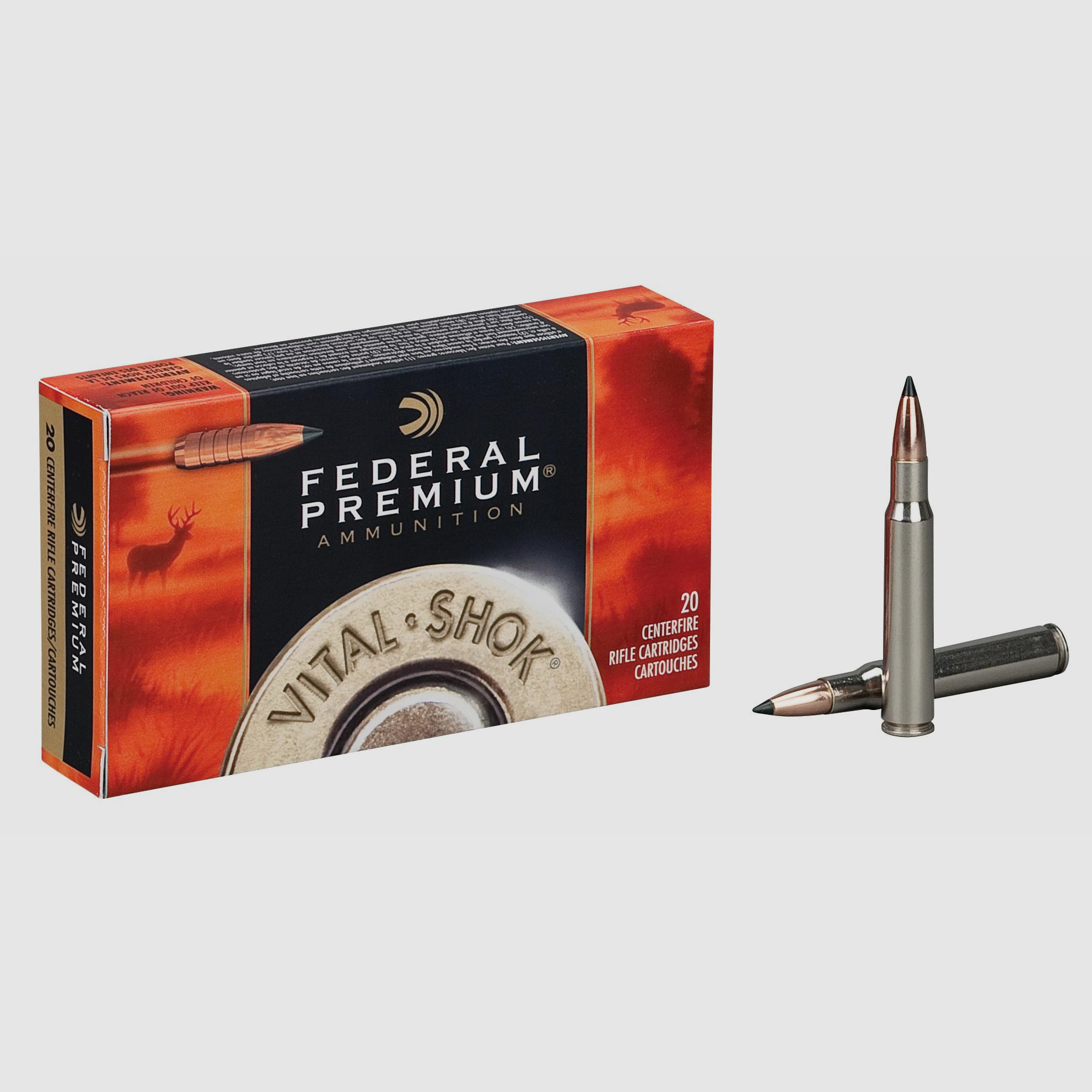 Federal .300Win Mag 165grain Trophy Copper