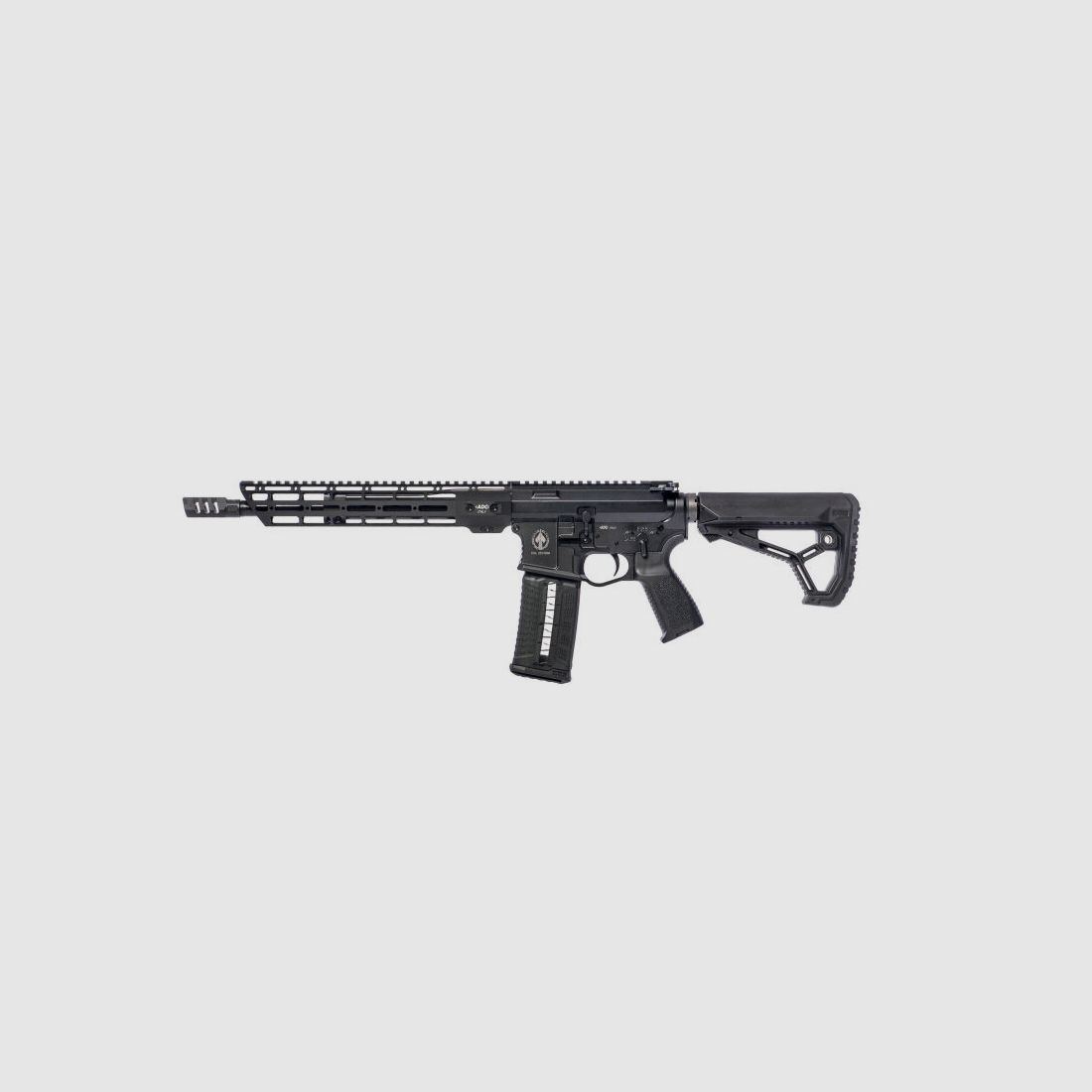 Armi Dallera Custom Spartan 16" (16 Zoll) Bull Barrel .223 Rem. Schwarz Selbstladebüchse