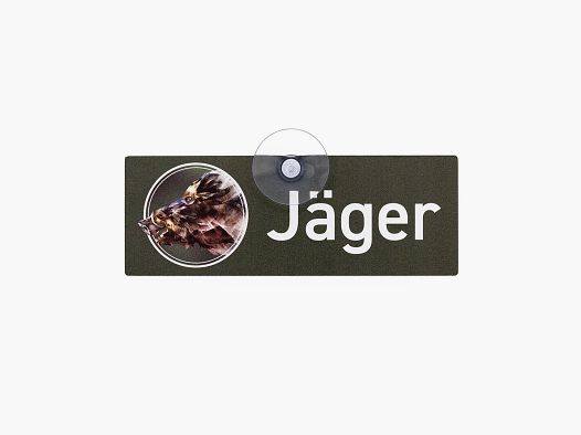 Wilde Hilde Autoschild Jäger Wildschwein