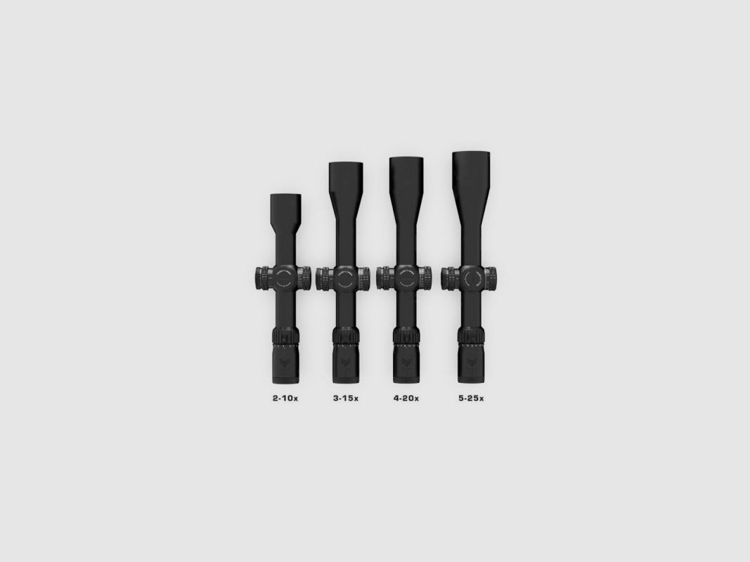 Zielfernrohr SWAMPFOX Warhawk 5-25x56 FFP Recce Mil 34mm, Bild 4 von 5