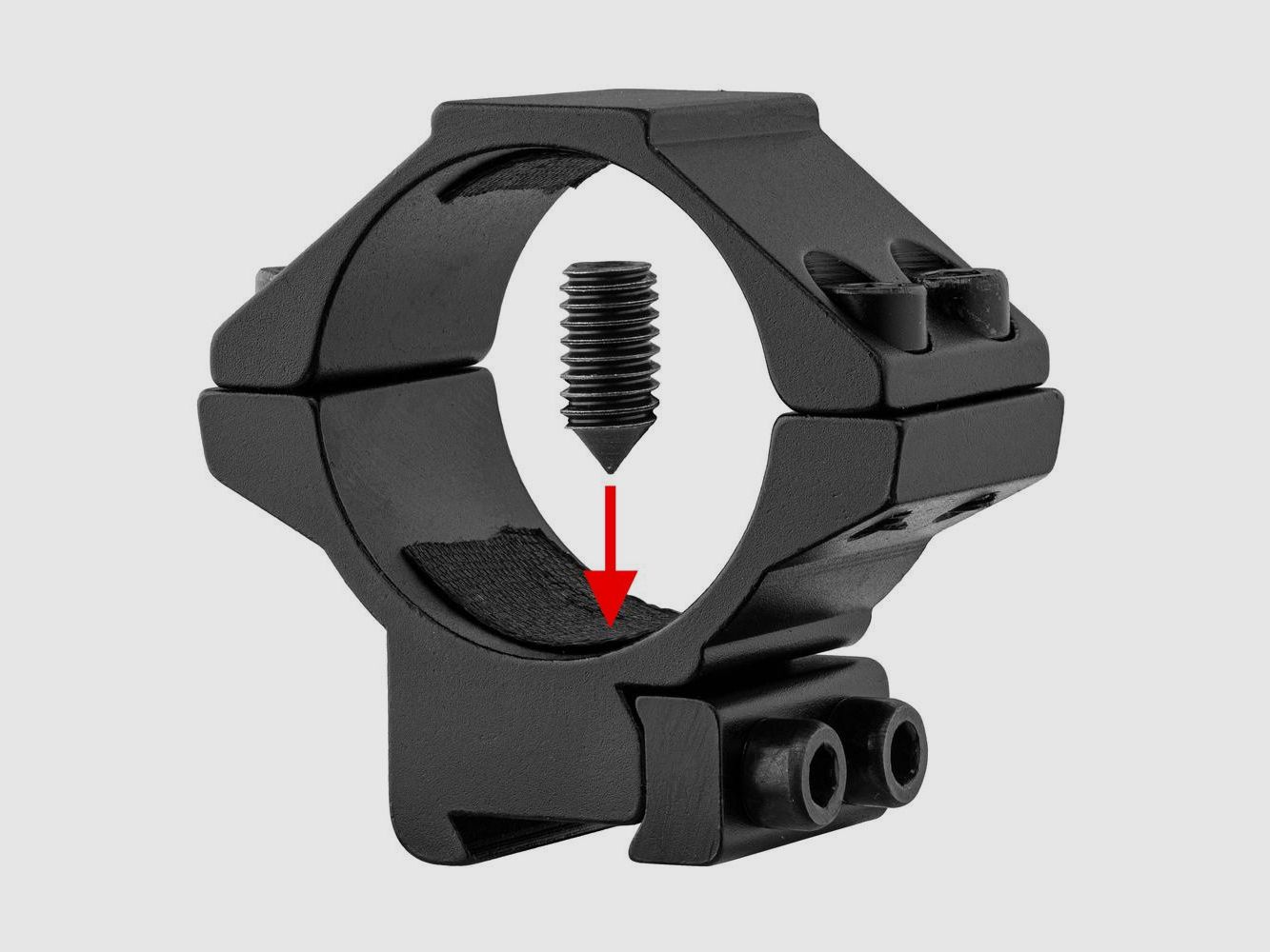 Montageringe RTI Optics 30 mm - Schiene 11 mm - Schraubenzug - Feste und präzise Befestigung, Bild 3 von 5