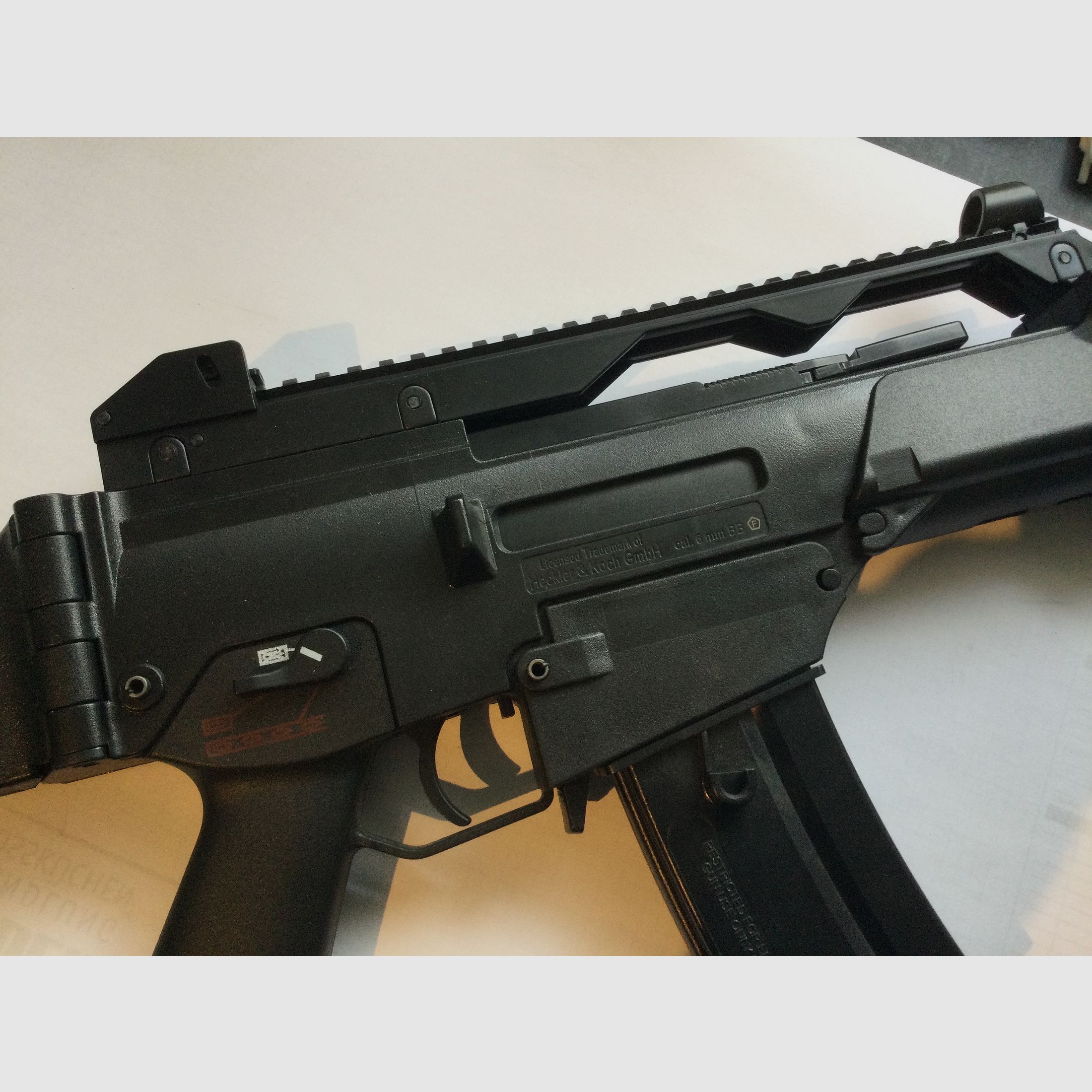 Heckler und Koch, G36C, 5,56 mmx45, 1,3 Joules, Softair