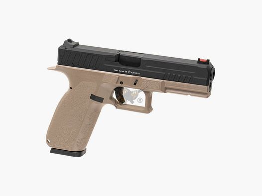 KJ Works KP-13 Metall Slide GBB Desert -F-