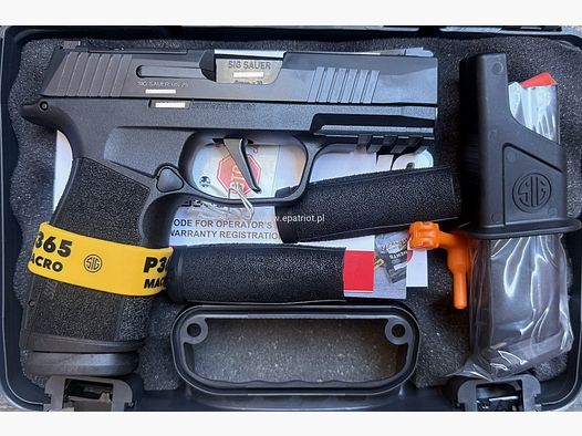 Sig Sauer P365 XMACRO pistol cal. 9x19mm