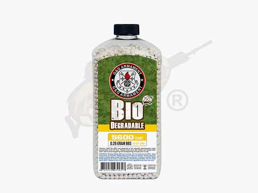G&G Bio Precision Airsoft 0.25g (5.600 Stück) diameter 5,95mm - Desert