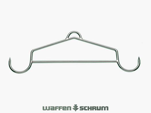 Fritzmann Wildaufbruchbügel / verchromt / bis 150kg