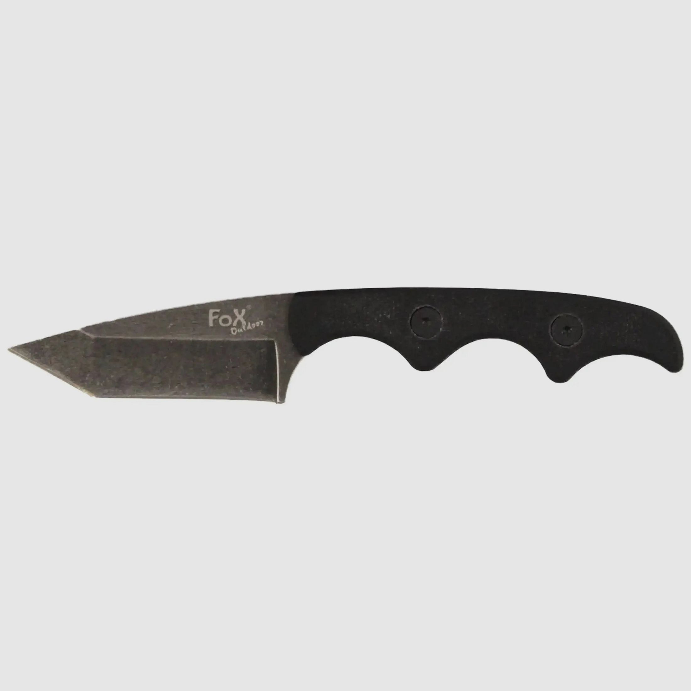 Fox Outdoor Neck Knife II zwart