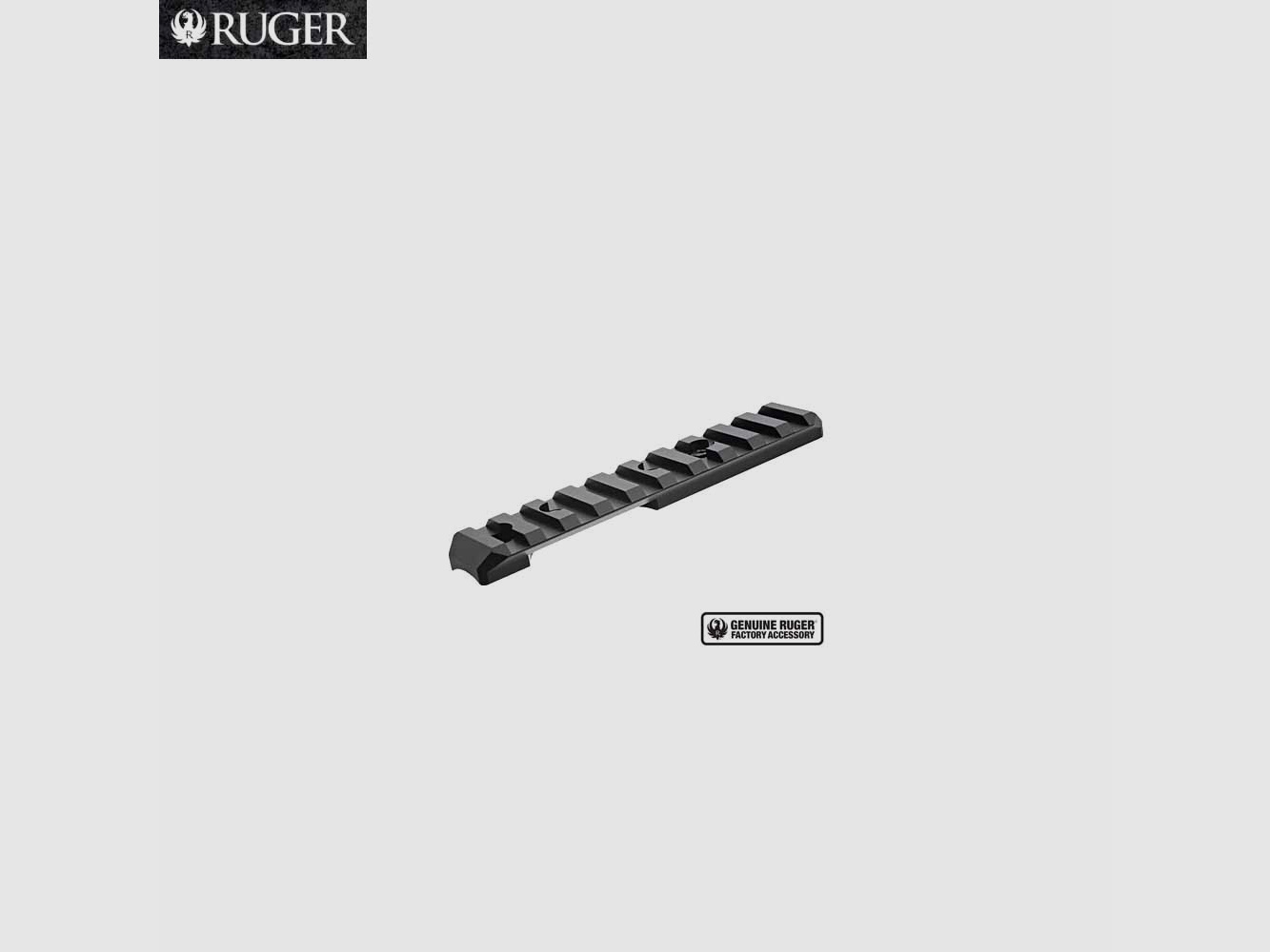 RUGER PICATINNY SCHIENE MK III , IV, 22/45 black