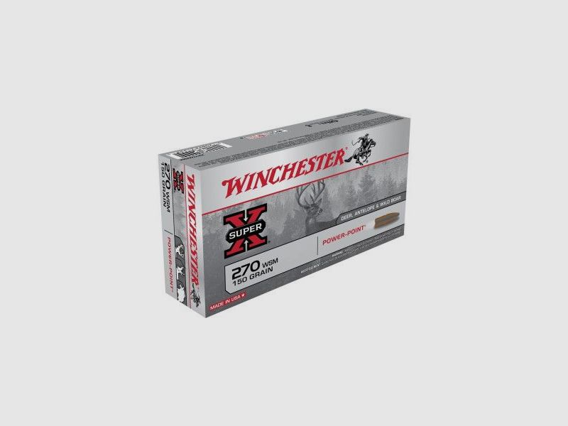Winchester .270 WSM Power Point 150 gr