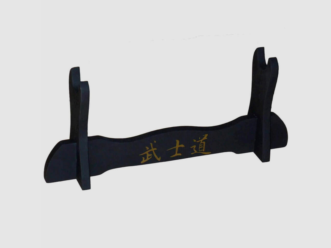 The Shogun sword stand with Bushido characters for 1 sword